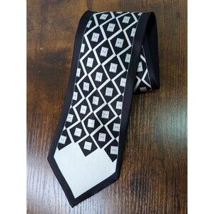 GIORGIO ROSSINI Men's Multi-color Geometric Print 100% Italian Silk Dress Tie